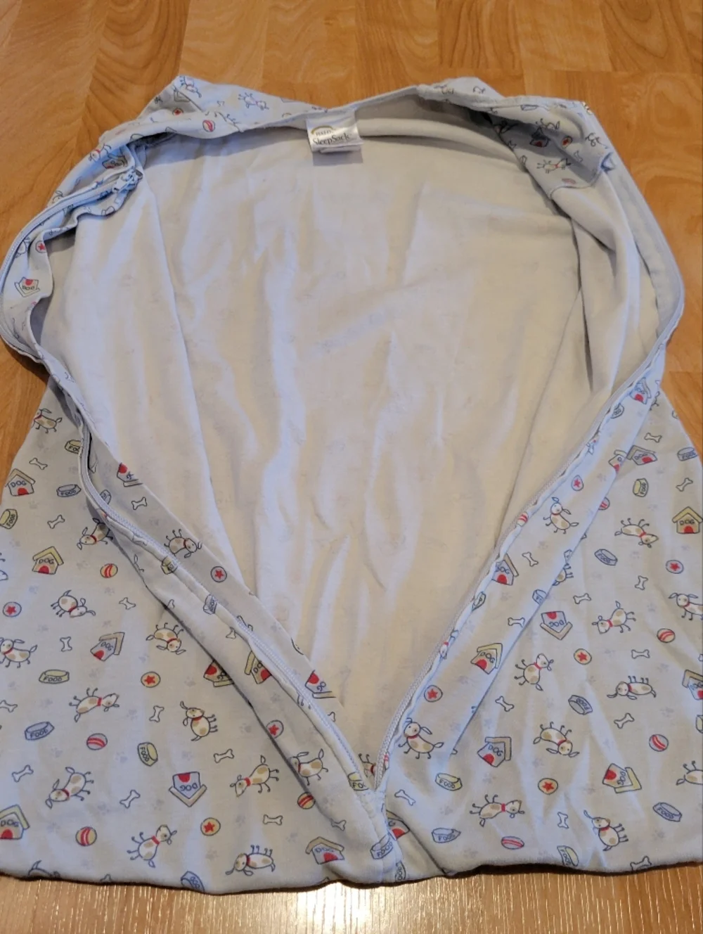 Halo Sleepsack Wearable Blanket Dogs Size Small 0-6 Months